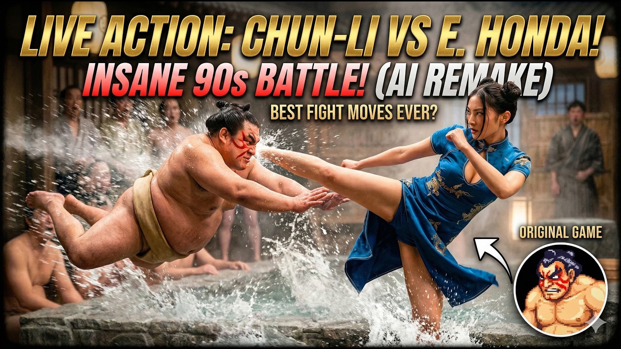 STREET FIGHTER: Chun-Li vs E. Honda